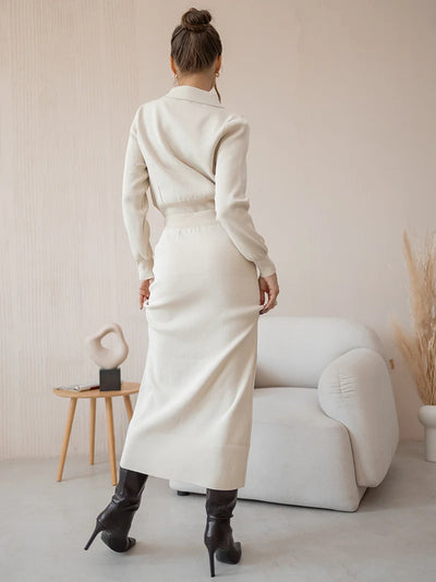 Deme™ - Elegante gebreide rokset