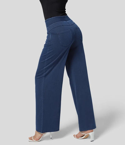 Halara™ - Werkjeans met hoge taille