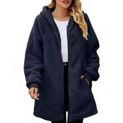 Karina™ - Hooded Zip Cardigan Coat