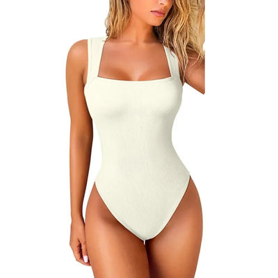 Sacy™ - Ribbed Sleeveless Bodysuits