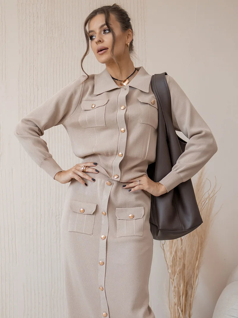 Deme™ - Elegante gebreide rokset