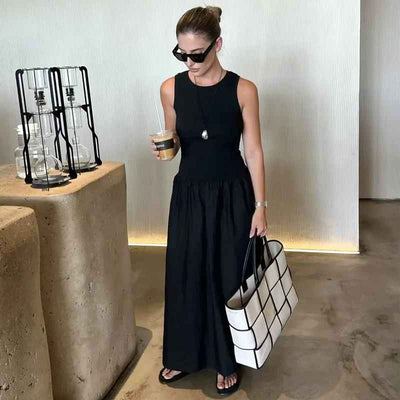 Nina™ | Dagelijkse tank midi-jurk