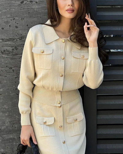Deme™ - Elegante gebreide rokset
