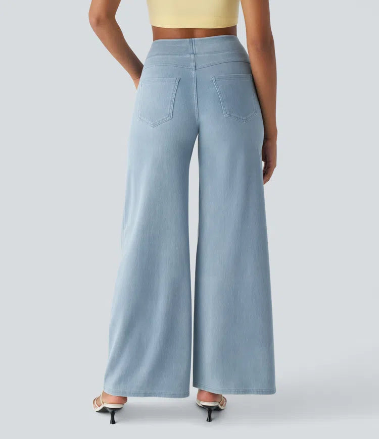 Halara™ - Werkjeans met hoge taille