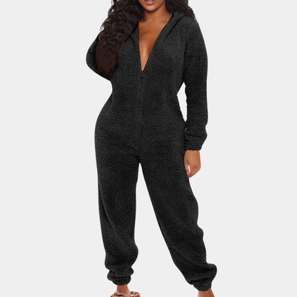 Mara™ - Cozy Chic Jumpsuit  Pajama Set