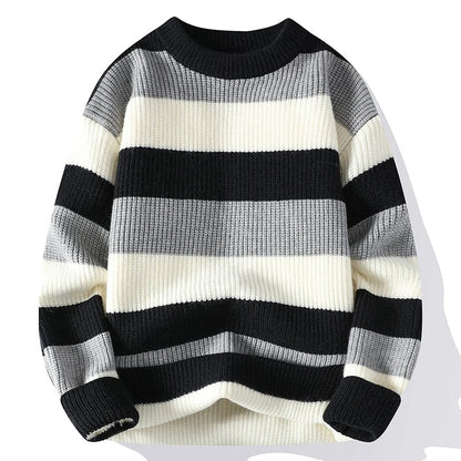 Niel™ - Striped Turtleneck Sweater