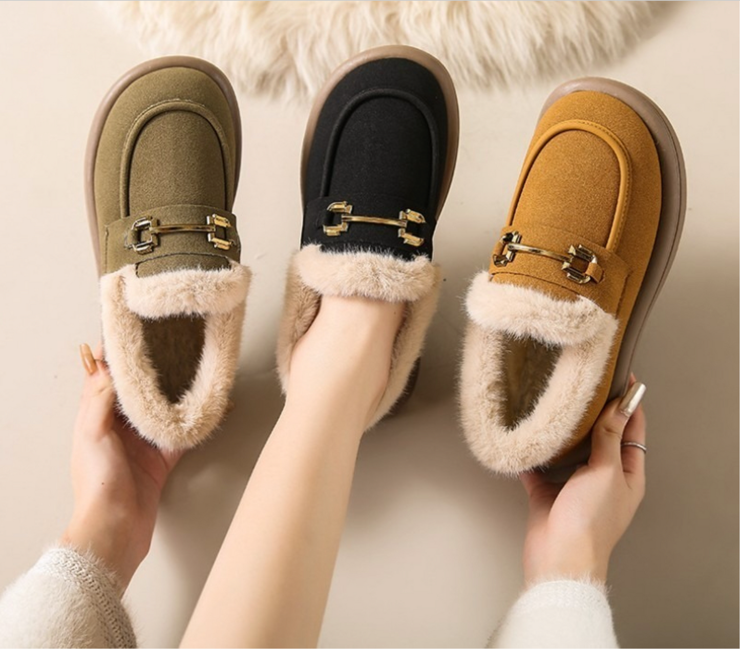 Marlowe™ - Fur Class-loafers