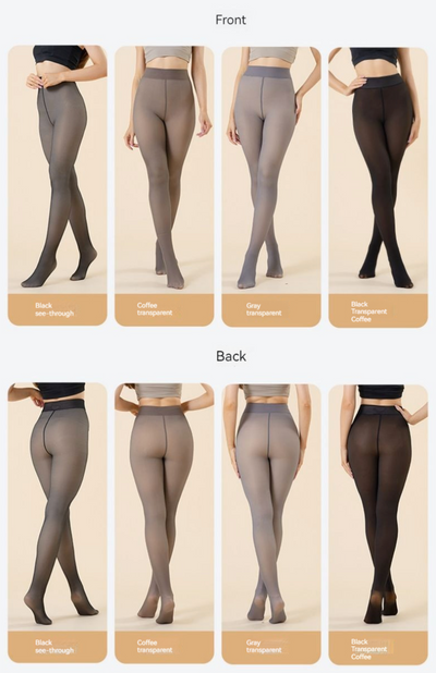 Nudia™ | Warm Transparent Leggings