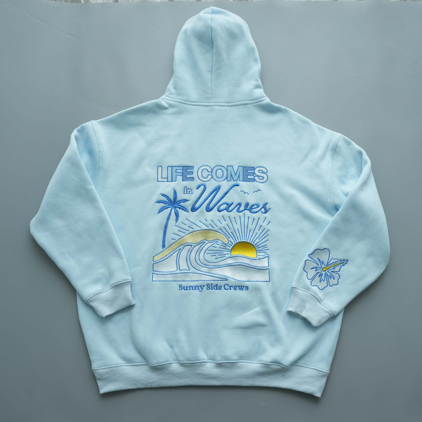 Cecilie™ - Beachy geborduurde hoodie