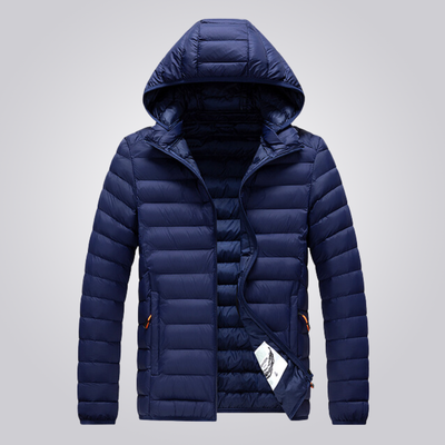 Glacier™ - katoenen gewatteerde jas (met afneembare capuchon)
