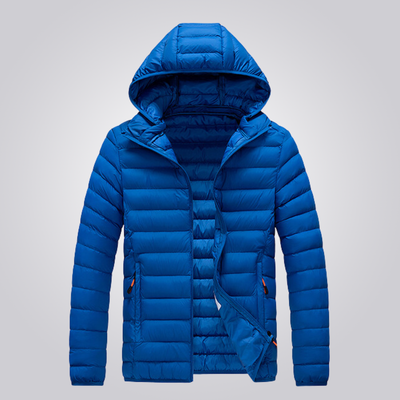 Glacier™ - katoenen gewatteerde jas (met afneembare capuchon)