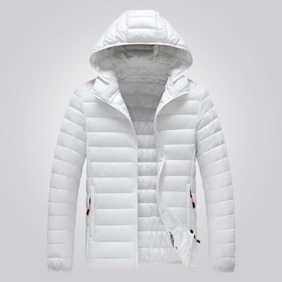 Glacier™ - katoenen gewatteerde jas (met afneembare capuchon)