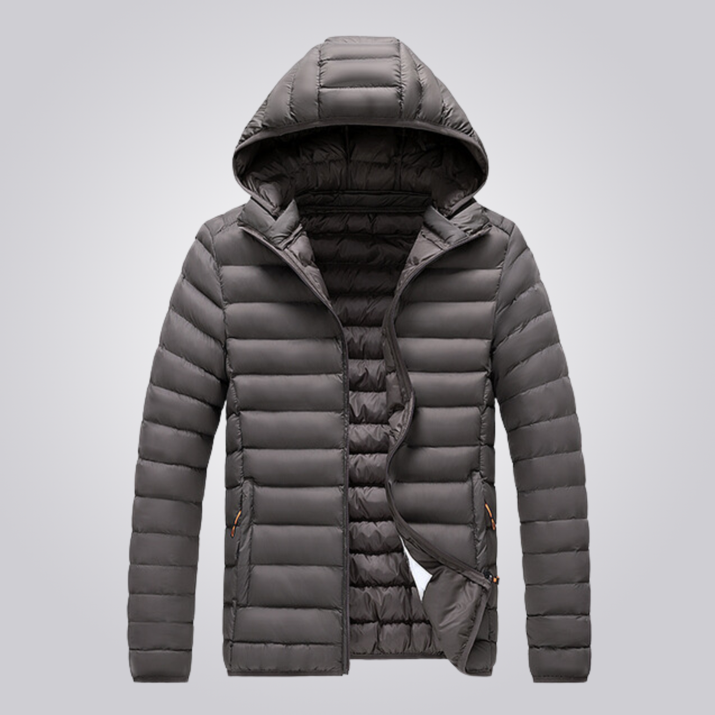 Glacier™ - katoenen gewatteerde jas (met afneembare capuchon)