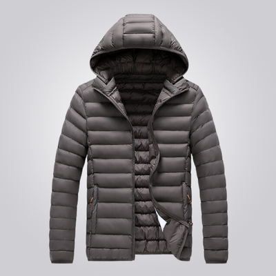 Glacier™ - katoenen gewatteerde jas (met afneembare capuchon)