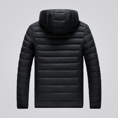 Glacier™ - katoenen gewatteerde jas (met afneembare capuchon)