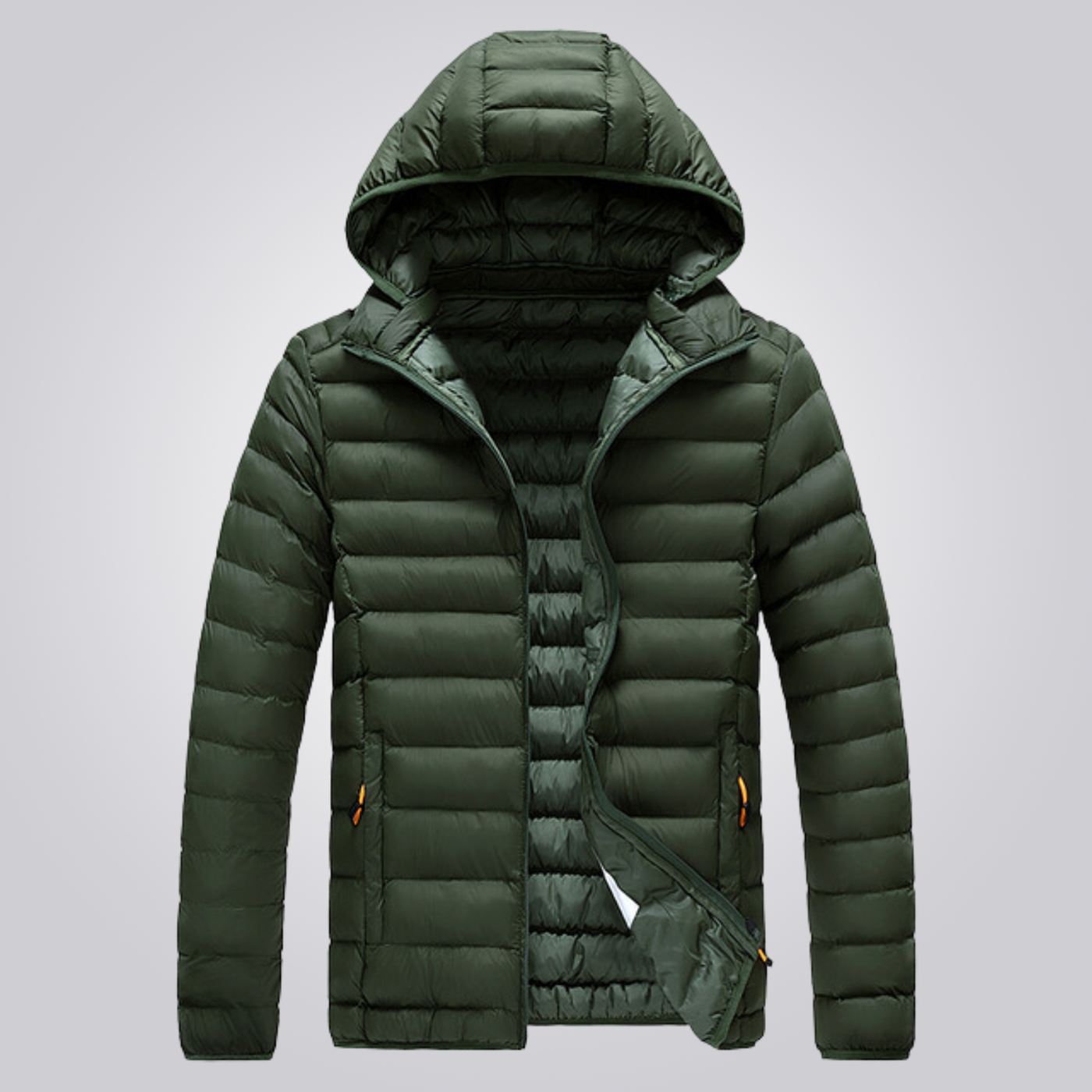 Glacier™ - katoenen gewatteerde jas (met afneembare capuchon)