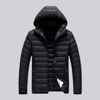 Glacier™ - katoenen gewatteerde jas (met afneembare capuchon)