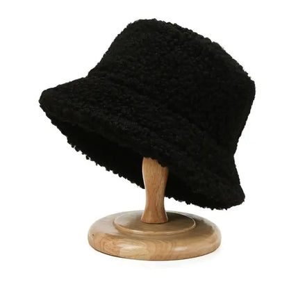 Lena™ - Vinterplysj Fuzzy Bucket Hat