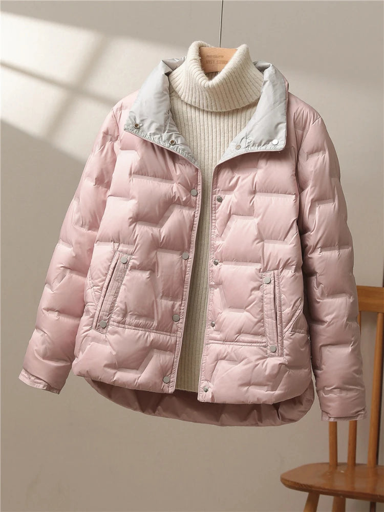 Mari™ - Duck Down Casual Light Puffer Jacket