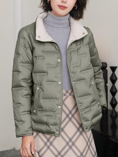 Mari™ - Duck Down Casual Light Puffer Jacket