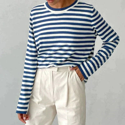 Camy™ - Gestreepte Pullover Trui