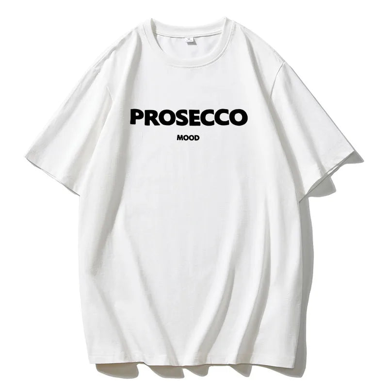 Prosecco Mood oversized T-skjorte