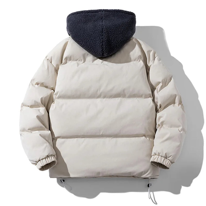 Noen™ - Lamb Wool Cotton-padded Jacket Men