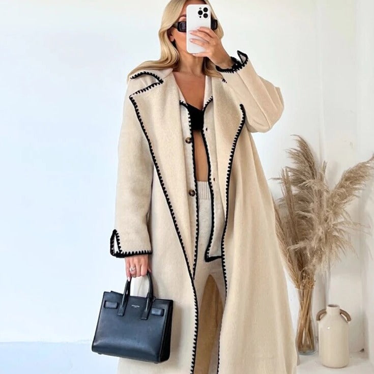 Lillie™ - Long Knitted Coat