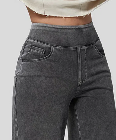 Halara™ - Werkjeans met hoge taille