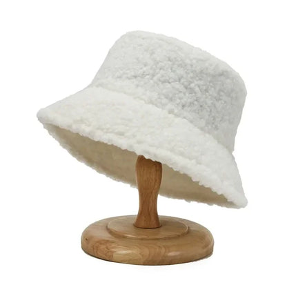 Lena™ - Vinterplysj Fuzzy Bucket Hat