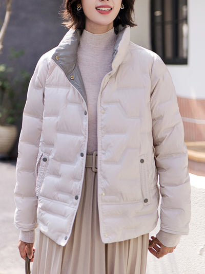 Mari™ - Duck Down Casual Light Puffer Jacket