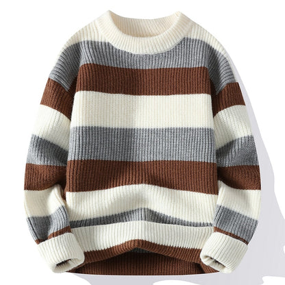 Niel™ - Striped Turtleneck Sweater