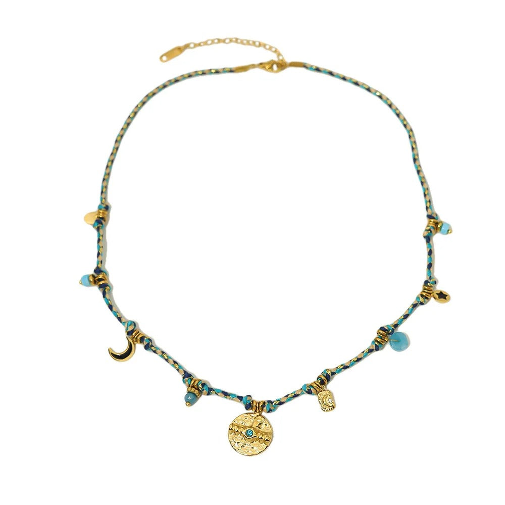 Inca™ - Vintage handgemaakte armband en ketting