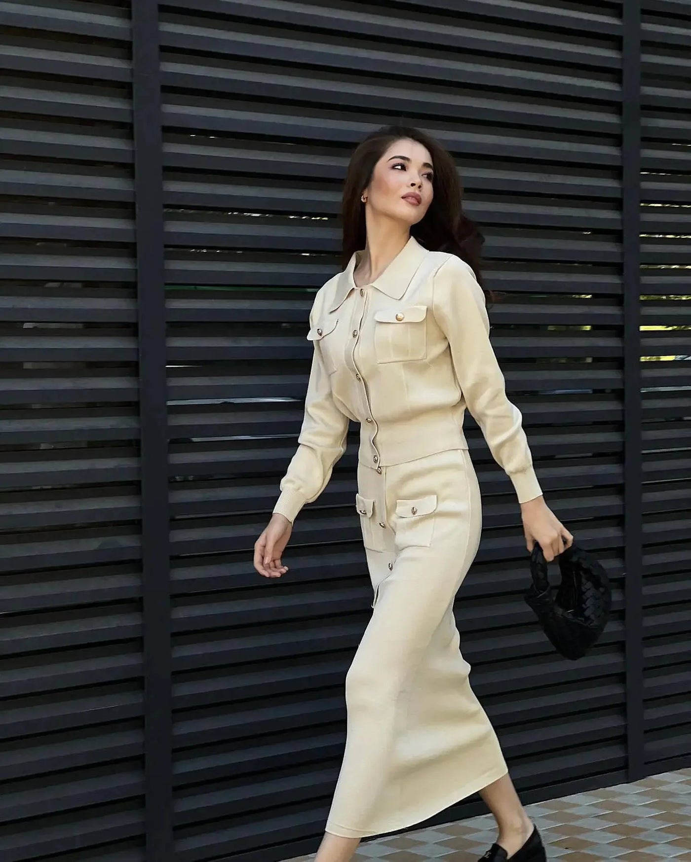 Deme™ - Elegante gebreide rokset
