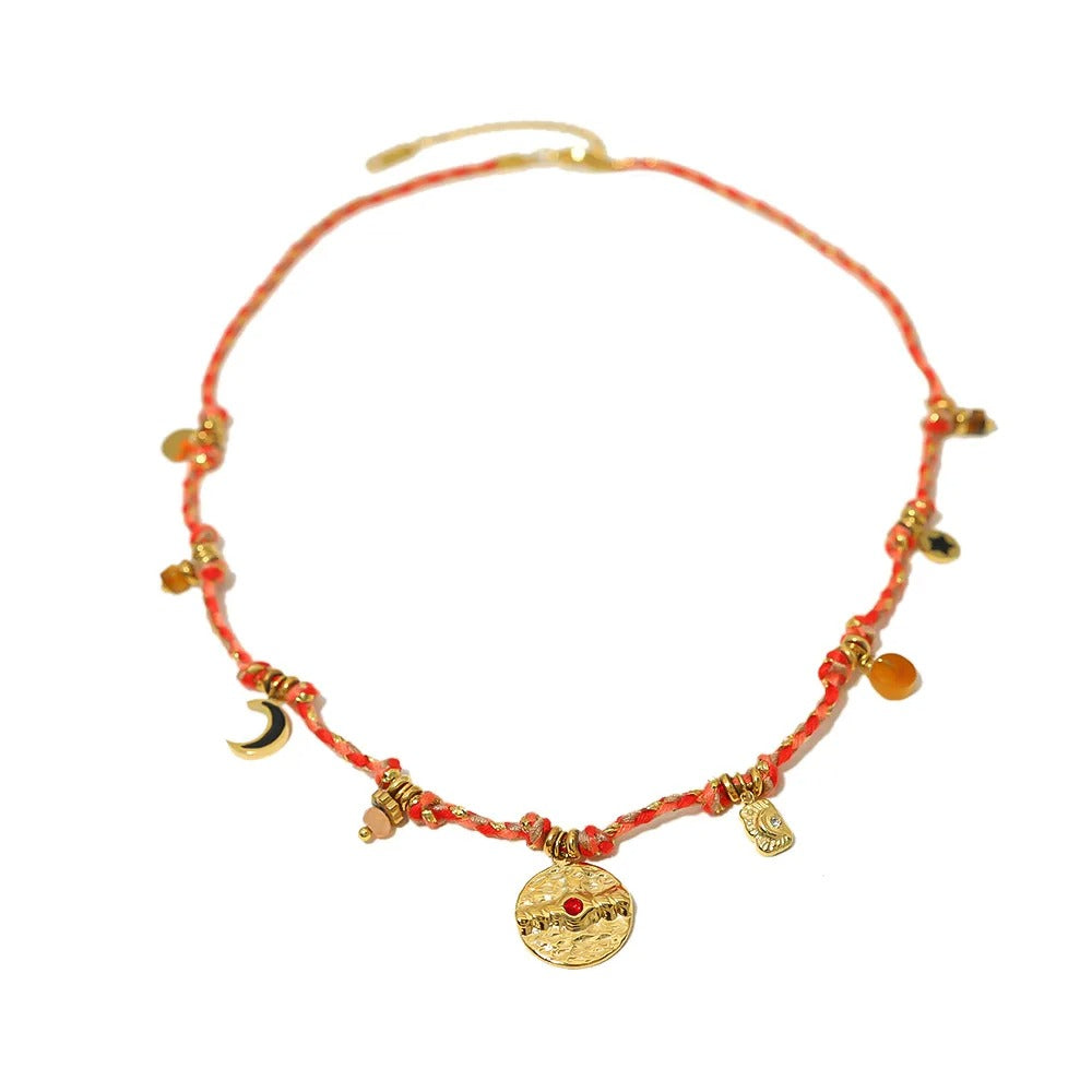 Inca™ - Vintage handgemaakte armband en ketting