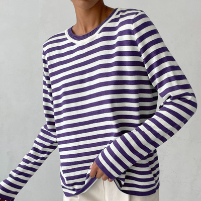 Camy™ - Gestreepte Pullover Trui