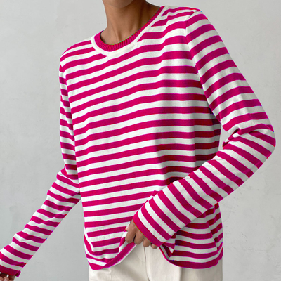 Camy™ - Gestreepte Pullover Trui