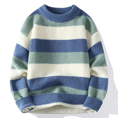 Niel™ - Striped Turtleneck Sweater