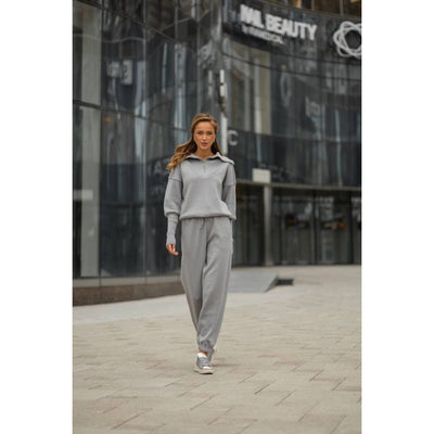 Tine™ - Women's Knitted Pullover Trousers Set