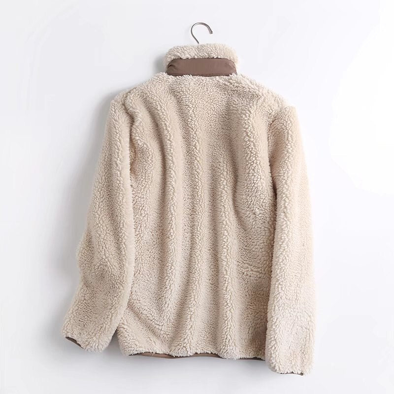 Zoey™ - Vintage Fleece Sherpa Jacket